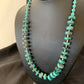 Navajo Turquoise Heishi Necklace | Sterling Silver Tube Beads | Authentic Native American Handmade | 20" | 11775