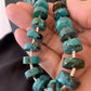 Navajo Turquoise Heishi Tube Bead Necklace | Sterling Silver | Authentic Native American Handmade | 22" | 11771