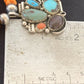 Navajo Green Turquoise and Spiny Bead Pendant Necklace | Sterling Silver | Authentic Native American Handmade | 575