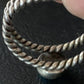 Navajo Blue Turquoise Ring | Sterling Silver | Sz 7 | Authentic Native American Handmade | 10768