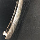 Navajo Hair Barrette | Stamped Sterling Silver | 2.5" | Authentic Native American Handmade | 14192