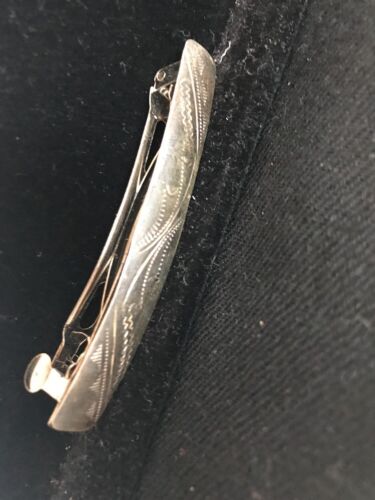 Navajo Hair Barrette | Stamped Sterling Silver | 2.5" | Authentic Native American Handmade | 14192