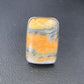 Navajo Bumble Bee Jasper Ring | Sterling Silver | Sz 8 Adjustable | Authentic Native American Handmade | 11539