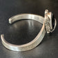 Navajo Black Onyx Cuff Bracelet | Sterling Silver | Authentic Native American Handmade | 13561