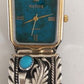 Navajo Sterling Silver Turquoise Coral Watch Set | His & Hers | Authentic Native American Handmade