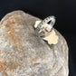 Dry Creek Turquoise Ring | Sterling Silver | Native American Handmade | Sz 11.5