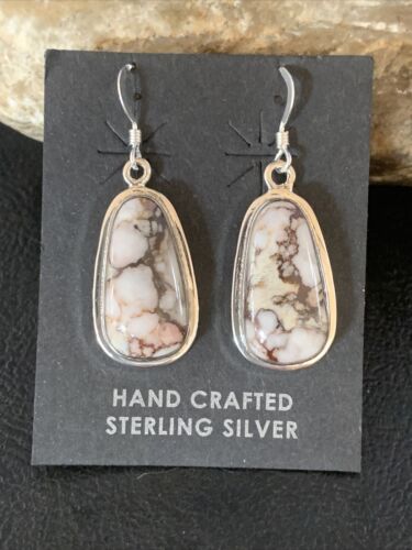 Native American Women's Wild Horse Earrings | Sterling Silver | Navajo Handmade | 14086 - Masha USA