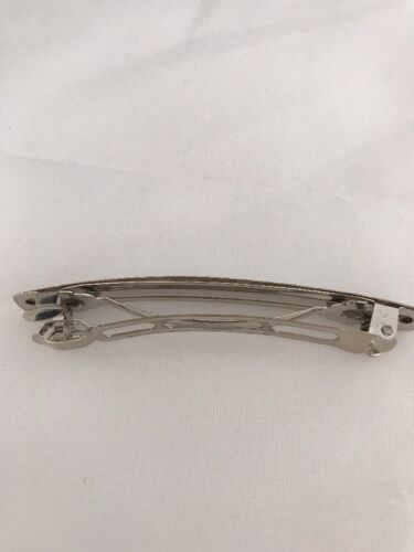 Navajo Hair Barrette | Stamped Sterling Silver | 2.5" | Authentic Native American Handmade | 14192