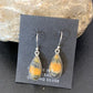 Native American Navajo Bumblebee Jasper Earrings Set | Sterling Silver | Handmade | 1560