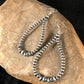 Navajo Pearls Sterling Silver Earrings | Handmade Native American Jewelry | Southwestern | 10200