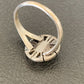 Navajo Blue Turquoise Lapis Inlay Ring | Sz 7.5 | Authentic Native American Handmade | 11199