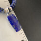Native American Navajo Blue Lapis Pendant Necklace | Sterling Silver | 12248