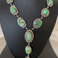 Navajo Sonoran Gold Turquoise Lariat Necklace | Native American Handmade | 2067