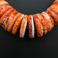 Navajo Spiny Oyster Graduated Necklace | Sterling Silver | Authentic Native American | 23" | 3085