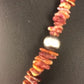 Southwestern Purple Spiny Oyster Navajo Sterling Silver Necklace | 21" | 3417