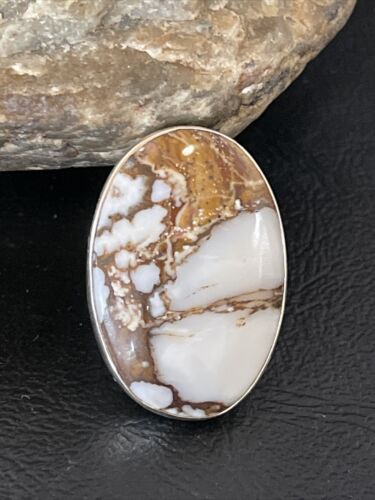 Native American Women's Navajo Wild Horse Turquoise Ring | Sterling Silver | Sz 4.5 | 10505