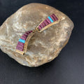 Navajo Turquoise Spiny Oyster Inlay Watch Tips | Sterling Silver & Gold-Filled | Authentic Native American Jewelry | 13727