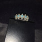 Navajo Women's Blue Turquoise Ring | Sterling Silver | Sz 6.25 | Authentic Native American Handmade | 01785