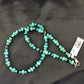 Navajo Blue Turquoise Spiny Oyster Necklace | Sterling Silver | 19" | Authentic Native American Handmade | 10129