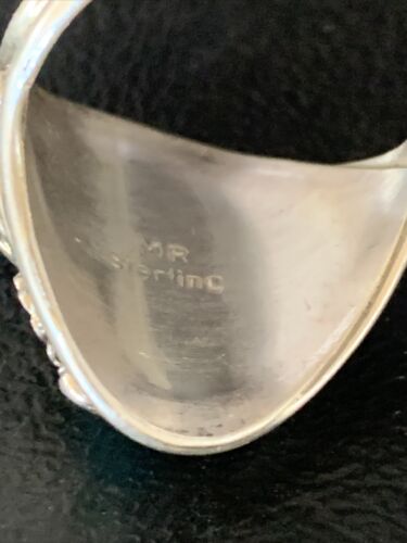 Navajo Kingman Turquoise Multi-Stone Ring | Authentic Native American Sterling Silver | Sz 11.5 | 14174
