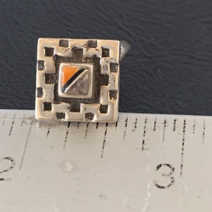 Native American Women's Navajo Sugilite Spiny Oyster Inlay Ring | Sz 6 | 11288 - Masha USA