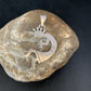 Navajo Kokopelli Pendant | Stamped Sterling Silver | 2.25" | Authentic Native American Handmade | 13682