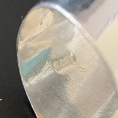 Navajo Blue Turquoise Ring | Sterling Silver | Sz 10 | Authentic Native American Handmade | 14231