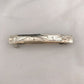Navajo Hair Barrette | Stamped Sterling Silver | 2.5" | Authentic Native American Handmade | 14192