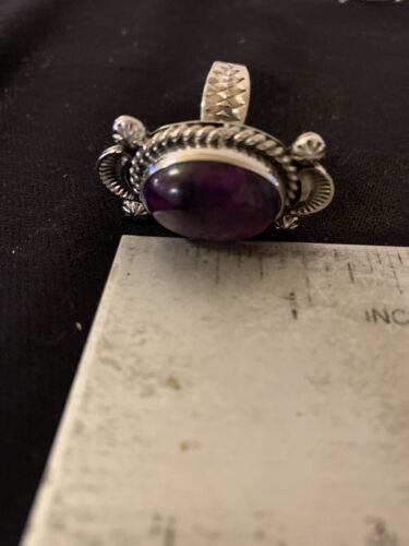 Native American Women's Purple Sugilite Ring | Sterling Silver | Sz 10 | 418 - Masha USA