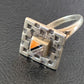 Native American Women's Navajo Sugilite Spiny Oyster Inlay Ring | Sz 6 | 11288