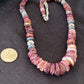 Purple Spiny Oyster Pendant with Sterling Silver Navajo Pearls Necklace | Graduated | Authentic Native American | 17" | 13812