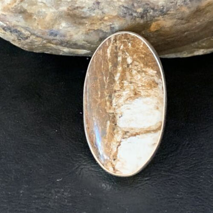Native American Women's Wild Horse Turquoise Ring | Sz 8 | Sterling Silver | 14024 - Masha USA