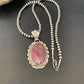 Navajo Pearls Purple Spiny Oyster Pendant Necklace | Sterling Silver | Authentic Native American Handmade | 10701