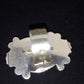 Native American Navajo Green Gaspeite Ring | Sterling Silver | Sz 6 | 1807