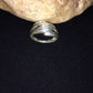 Native American Navajo Women's Swirl Ring | Sterling Silver | Sz 6.5 | 1793