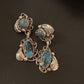 Handmade Navajo Spiderweb Turquoise Dangle Earrings | Sterling Silver | Authentic Native American | 2026