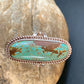 Native American Navajo Sterling Silver Turquoise #8 Ring | Sz 8.5 | 320