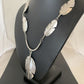 Men's Navajo Feather Choker Necklace Set | Sterling Silver Pendant | Native American Handmade | Begay | 21" | 02154