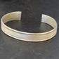 Navajo Sterling Silver Stamped Cuff Bracelet | Authentic Native American Handmade | 13675