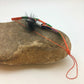 Navajo Handmade Car Charm Mirror Dangler | Bow Model | 6.5" | 8895