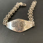 Vintage Navajo Sterling Silver Butterfly Link Bracelet | Authentic Native American Handmade | 1467