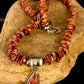 Southwestern Purple Spiny Oyster Navajo Sterling Silver Necklace | 21" | 3417