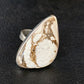 Native American Women's Wild Horse Turquoise Ring | Sz 8 | Sterling Silver | 14031