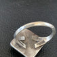 Navajo Blue Turquoise Ring | Sterling Silver | Sz 6.5 | Authentic Native American Handmade | 10776