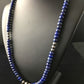Native American Lapis Lazuli Strand Necklace | Sterling Silver | Men's 22" | 1739