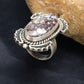 Navajo Wild Horse Turquoise Ring | Sterling Silver | Sz 7 | Authentic Native American Handmade | 12063