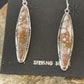 Navajo Pearls Wild Horse Turquoise Earrings | Sterling Silver | Authentic Native American Handmade | 1890