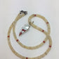 Native American Opal & Coral Beads Inlay Necklace | Sterling Silver | 8911