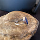 Native American Navajo Navy Blue Lapis Ring | Sterling Silver | Sz 6 | 1128