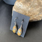 Native American Navajo Bumblebee Jasper Earrings Set | Sterling Silver | Handmade | 1564